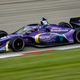 A photo of Romain Grosjean's 2021 IndyCar racer